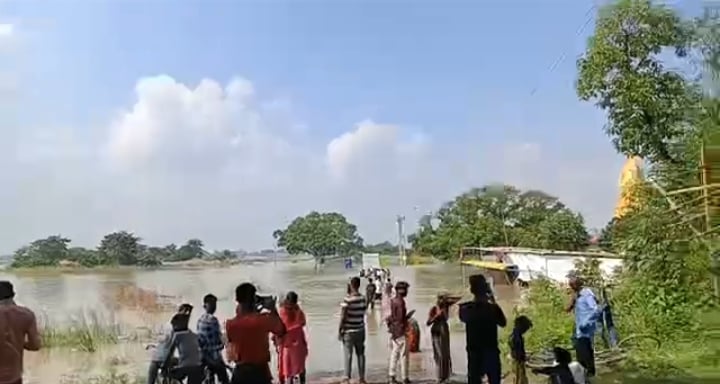 गंडक नदी का कहर जारी गंडक नदी का कहर जारी