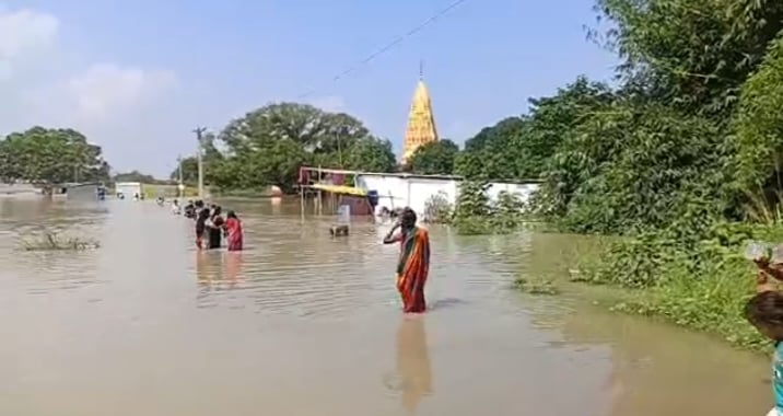 गंडक नदी का कहर जारी गंडक नदी का कहर जारी