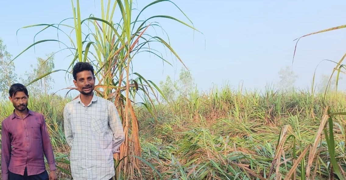 घायल रामौतार निवासी डुंड़वा।स्रोत: ग्रामीण