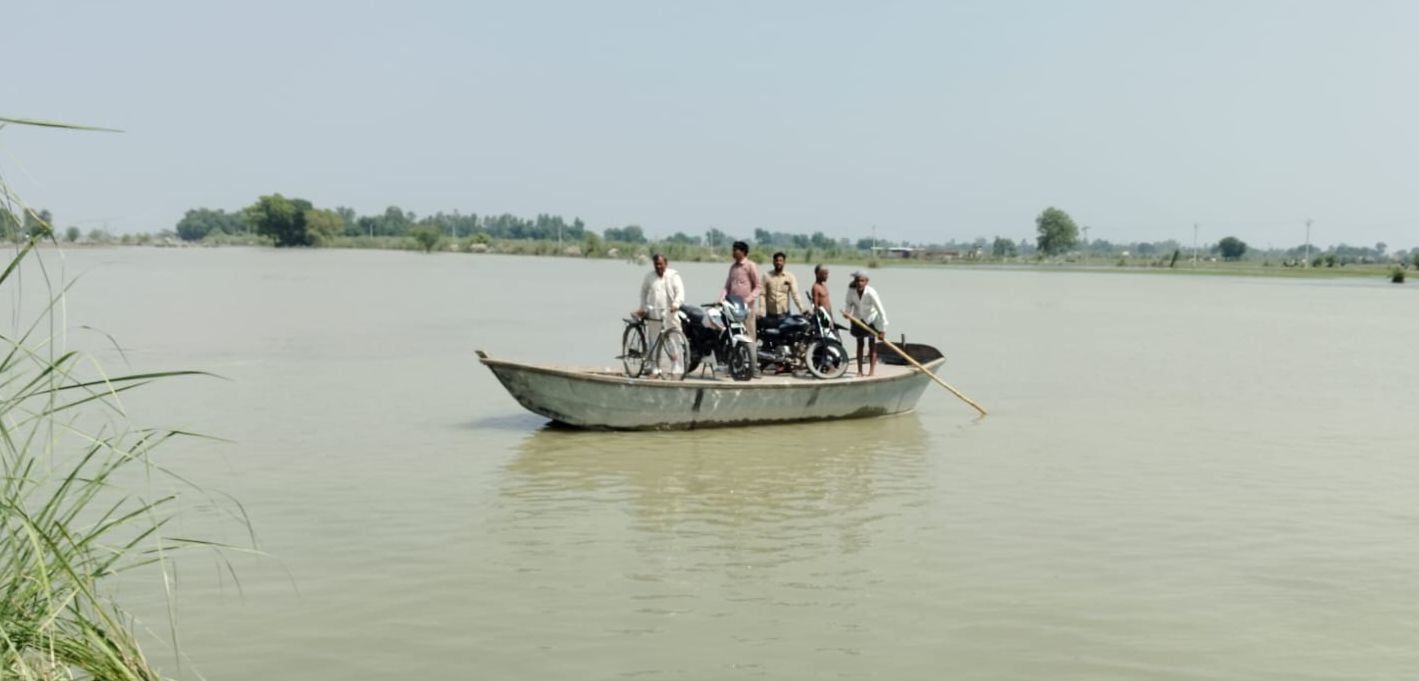 कासगंज में स्थित गांधी मूर्ति ।संवाद