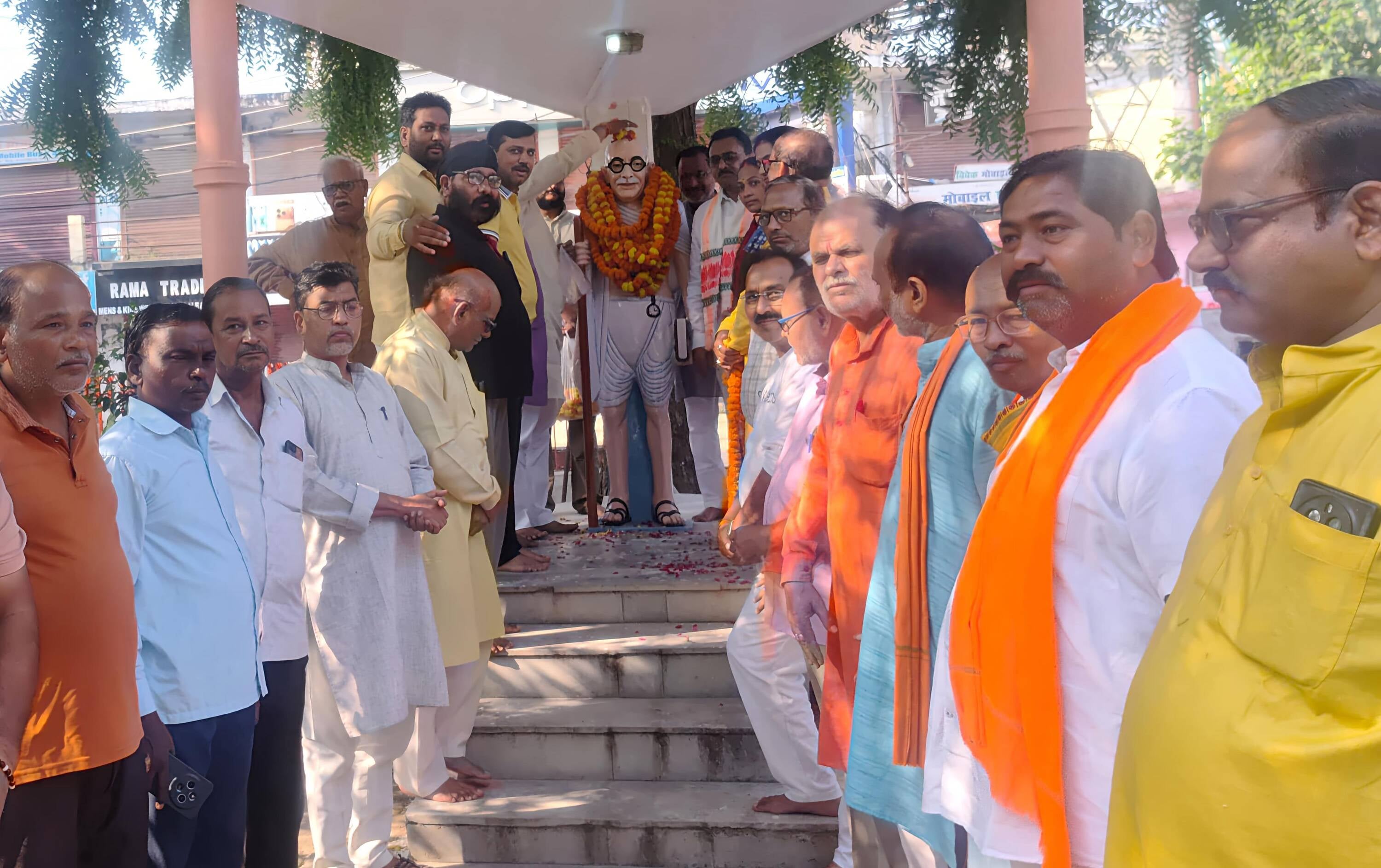 गांधी जयंती पर हुए कार्यक्रम 