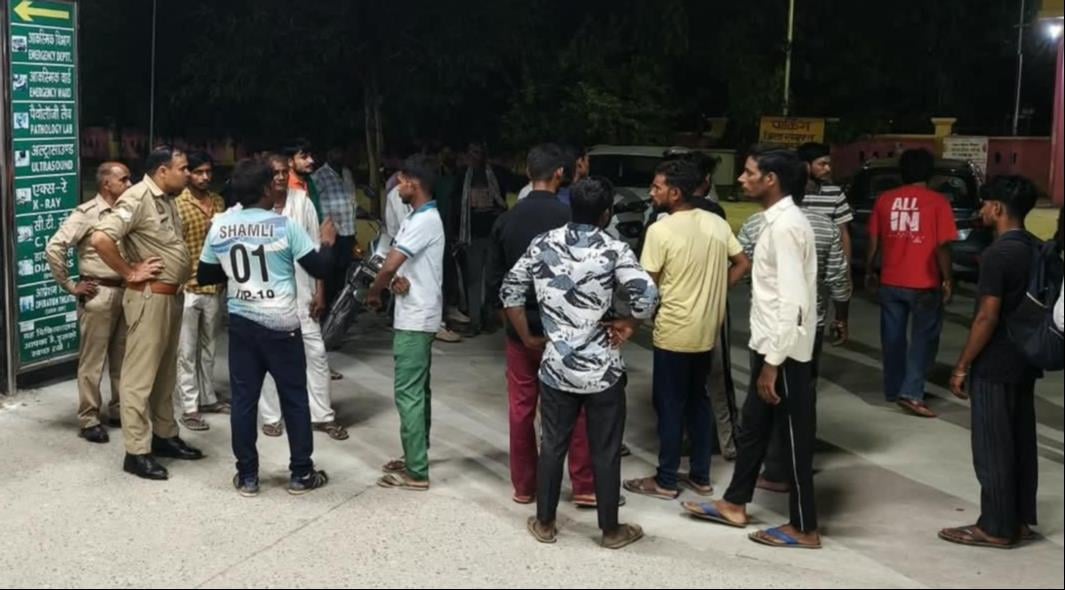 शामली में हादसे में मरे कृष्ण का फाइल फोटो। स्रोत परिजन शामली में हादसे में मरे कृष्ण का फाइल फोटो। स्रोत परिजन
