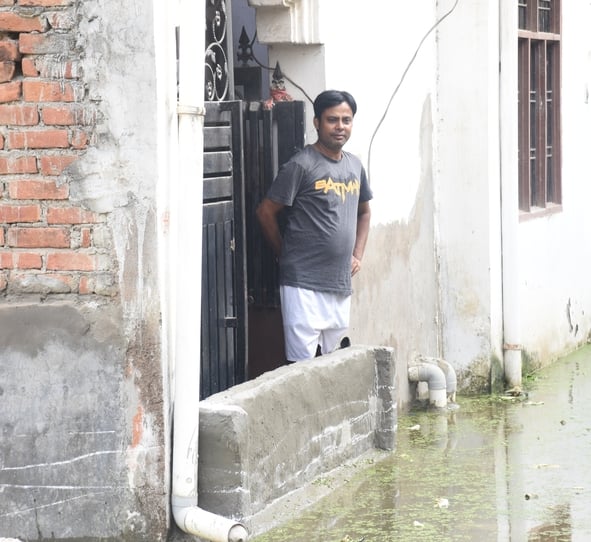 गोमती का बढ़ा जलस्तर। कई इलाकों में बाढ़। गोमती का बढ़ा जलस्तर। कई इलाकों में बाढ़।