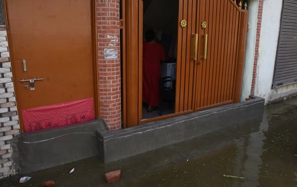 गोमती का बढ़ा जलस्तर। कई इलाकों में बाढ़। गोमती का बढ़ा जलस्तर। कई इलाकों में बाढ़।