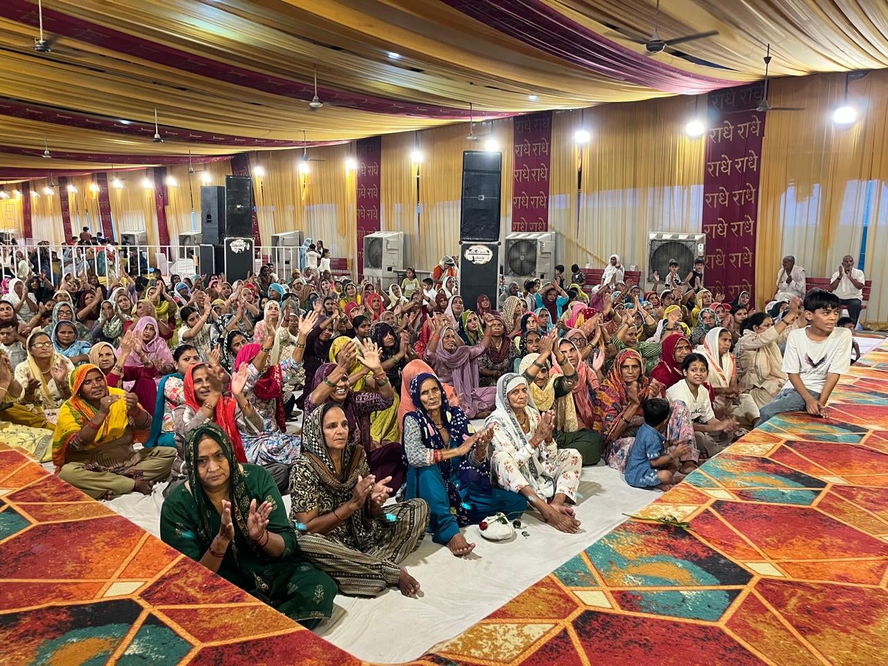 चुलकाना धाम में आयोजित कथा में प्रवचन करते स्वामी रामदास हितैषी। संवाद चुलकाना धाम में आयोजित कथा में प्रवचन करते स्वामी रामदास हितैषी। संवाद