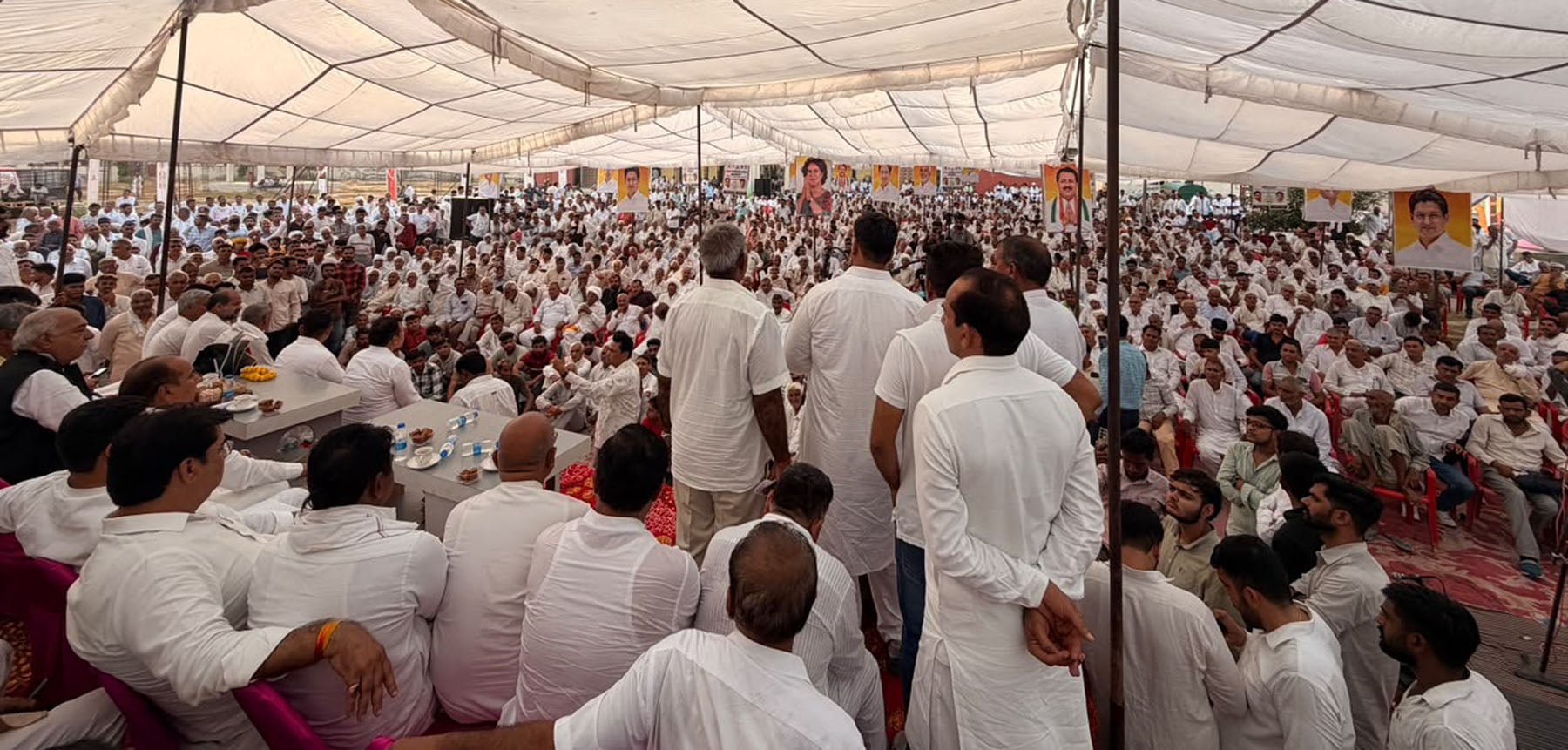 कलायत में कांग्रेस कार्यकर्ताओं को संबोधित करते भूपेंद्र हुड्डा। संवाद