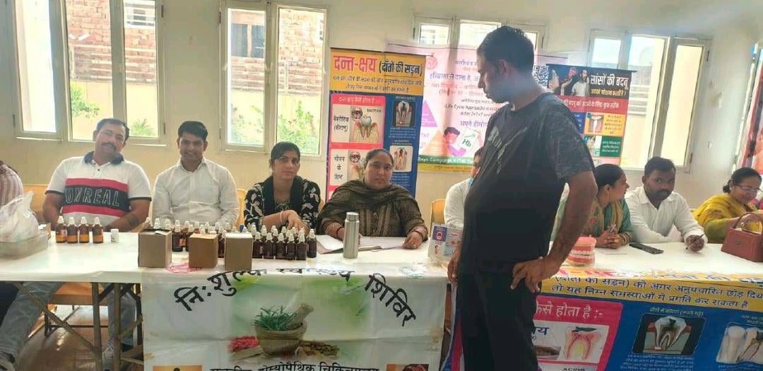सेवा संकल्प के तहत सफाई अभियान। वि