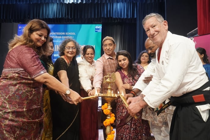 सिटी मांटेसरी स्कूल राजाजीपुरम प्रथम कैंपस में छात्राओं के लिए आत्मरक्षा प्रशिक्षण कार्यक्रम शन