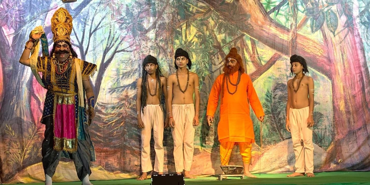 आलमबाग की रेलवे रामलीला में रामावतार की भविष्यवाणी, रावण-वेदवती संवाद और राम-सीता जन्म की लीलाए