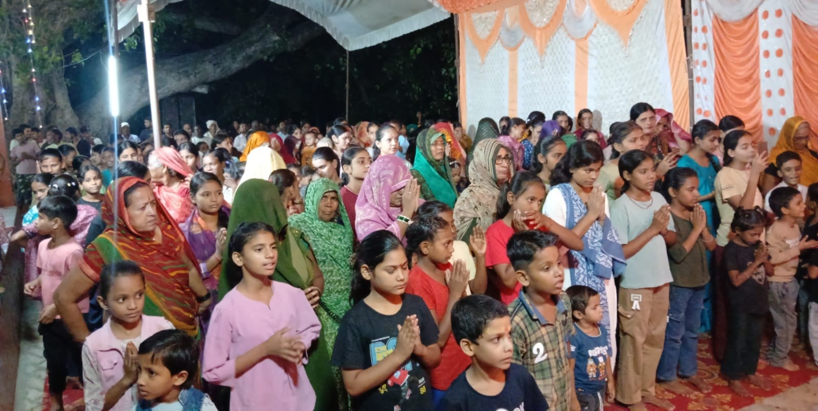 कांवल गांव में स्थापित मां दुर्गा की प्रतिमा । संवाद कांवल गांव में स्थापित मां दुर्गा की प्रतिमा । संवाद