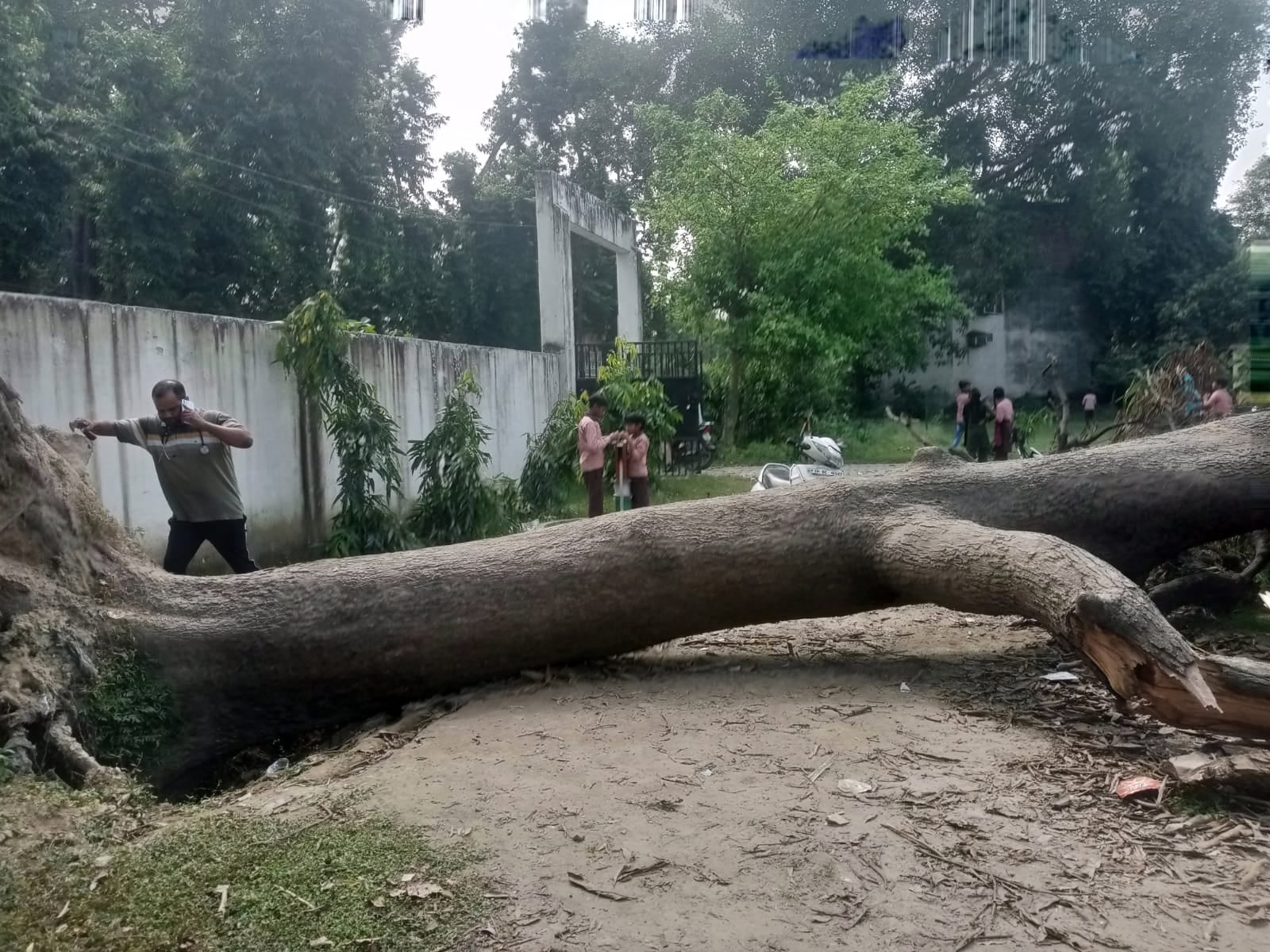 नौरंगाबाद में मेज न होने से बीएलओ को फार्म भरने व भराने में काफी दिक्कतें हुई। संवाद नौरंगाबाद में मेज न होने से बीएलओ को फार्म भरने व भराने में काफी दिक्कतें हुई। संवाद