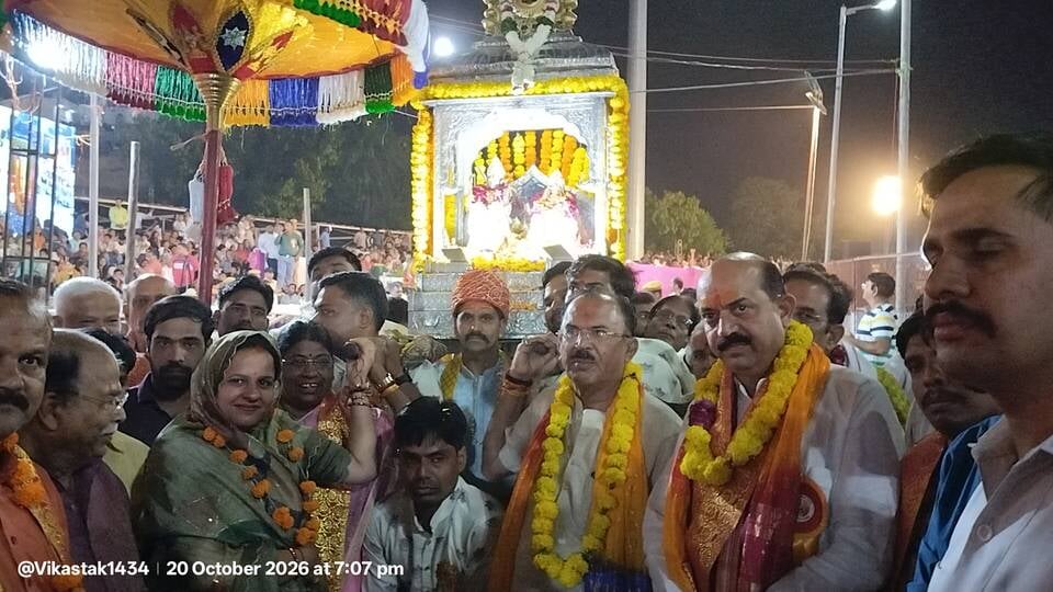 अजमेर में हुआ भव्य रावण दहन अजमेर में हुआ भव्य रावण दहन