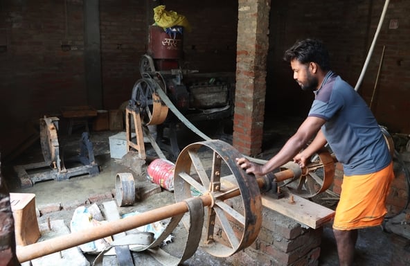 फैजुल्लागंज में बाढ़ से परेशानी। फैजुल्लागंज में बाढ़ से परेशानी।