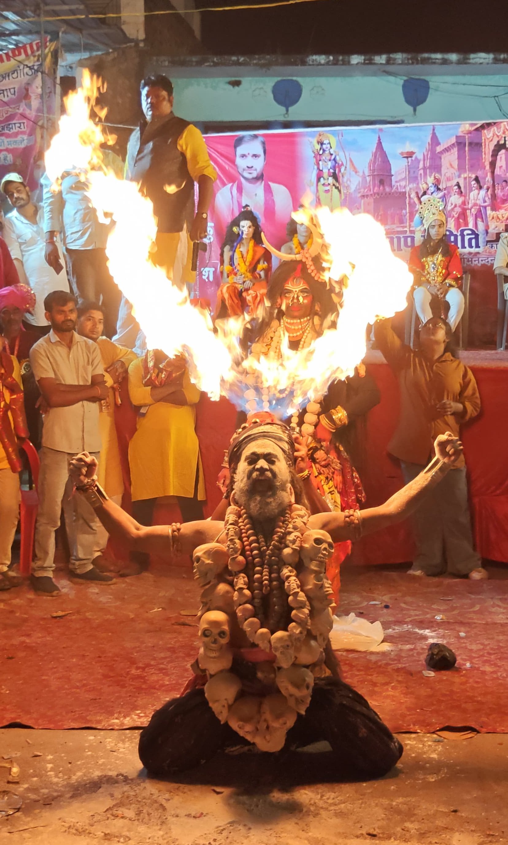 लालगंज में आयोजित भरत मिलाप मेले में उमड़ी भीड़। संवाद
