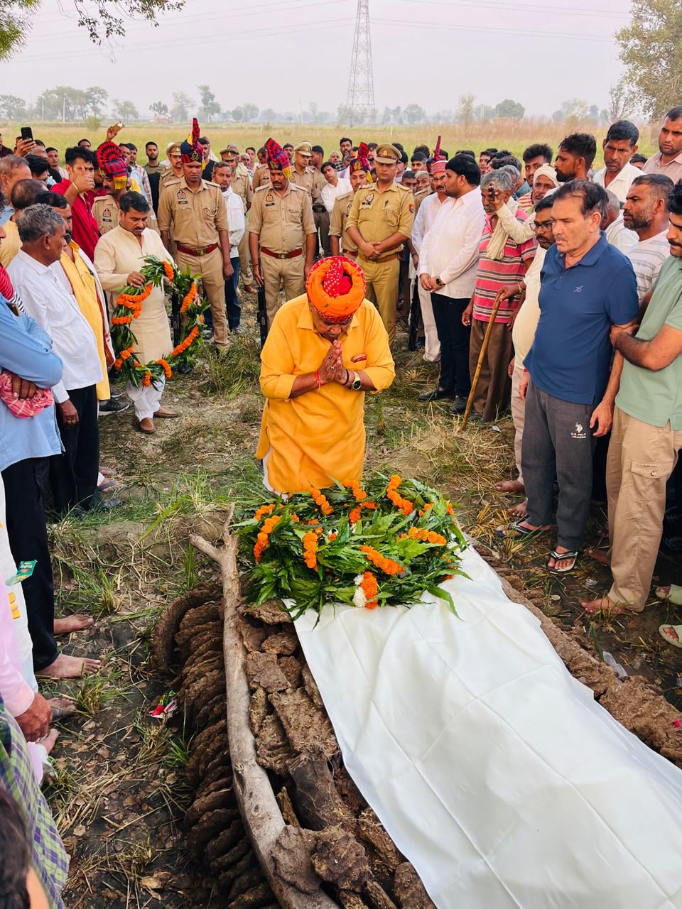 मृतक उपनिरीक्षक अरुण चाहर का फ़ाइल फोटो मृतक उपनिरीक्षक अरुण चाहर का फ़ाइल फोटो