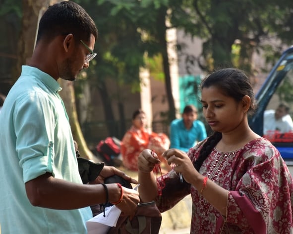 प्रारंभिक अहर्ता परीक्षा में शामिल हुए अभ्यर्थी। प्रारंभिक अहर्ता परीक्षा में शामिल हुए अभ्यर्थी।