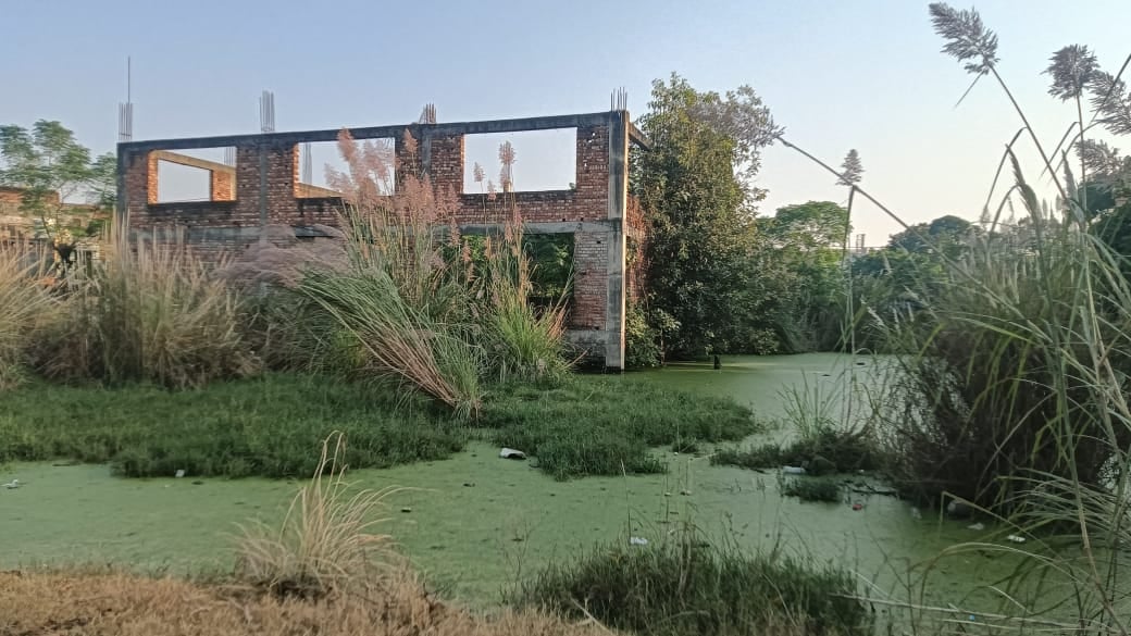 रादौर में खस्ता हालत में खेल का मैदान। संवाद