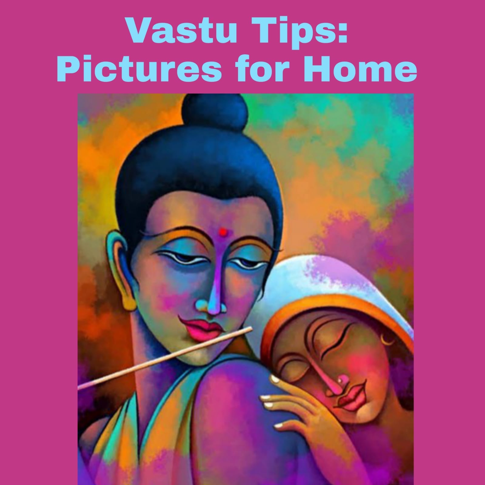 Put these pictures, to maintain peace and tranquility in the house and to increase economic prosperity.