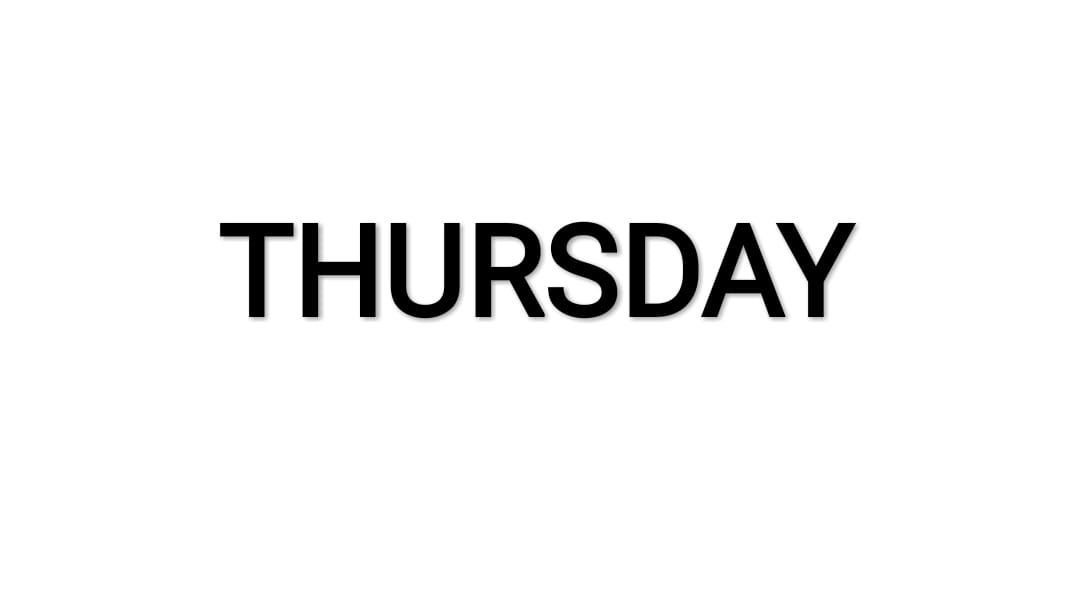 thursday