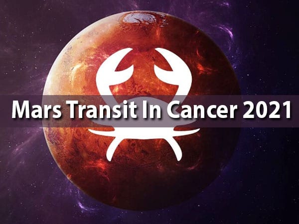 Mars Transit in Cancer 2021