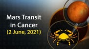 Mars Transit in Cancer 2021