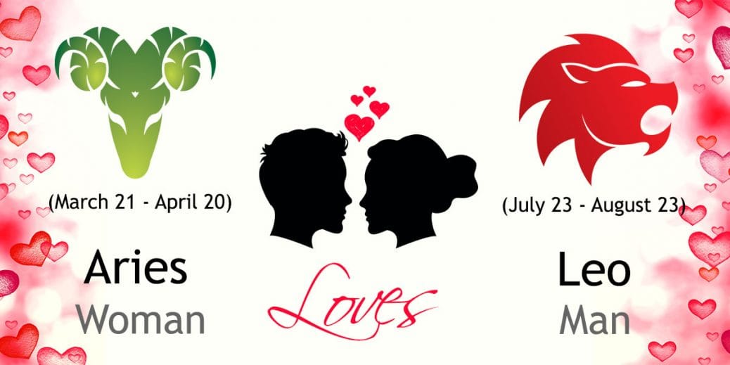 Know about the Love compatibility in relationship between Aries and Leo