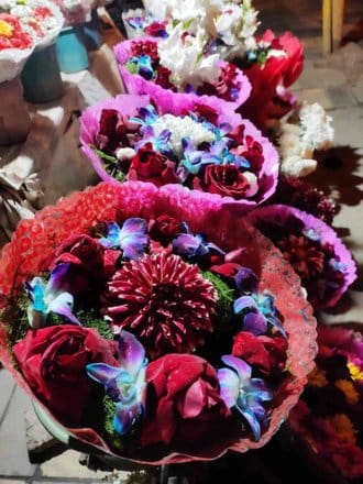 Goddess Laxmi favorite flowers