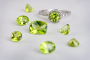 Peridot gemstone