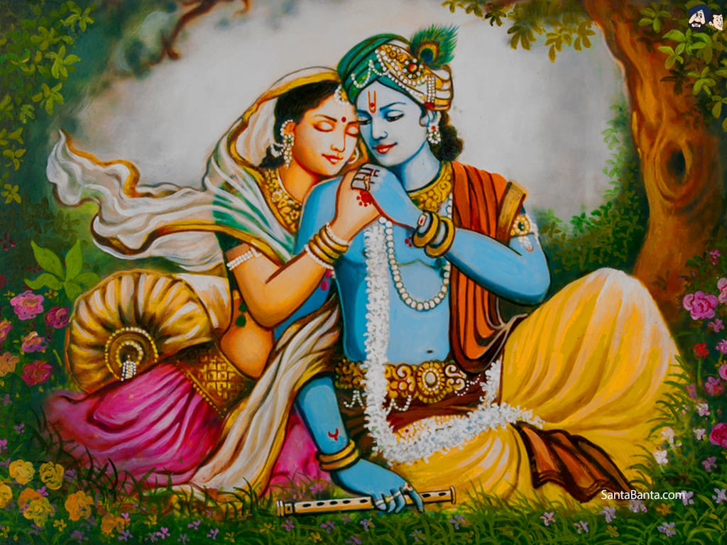 krishna and Radha
