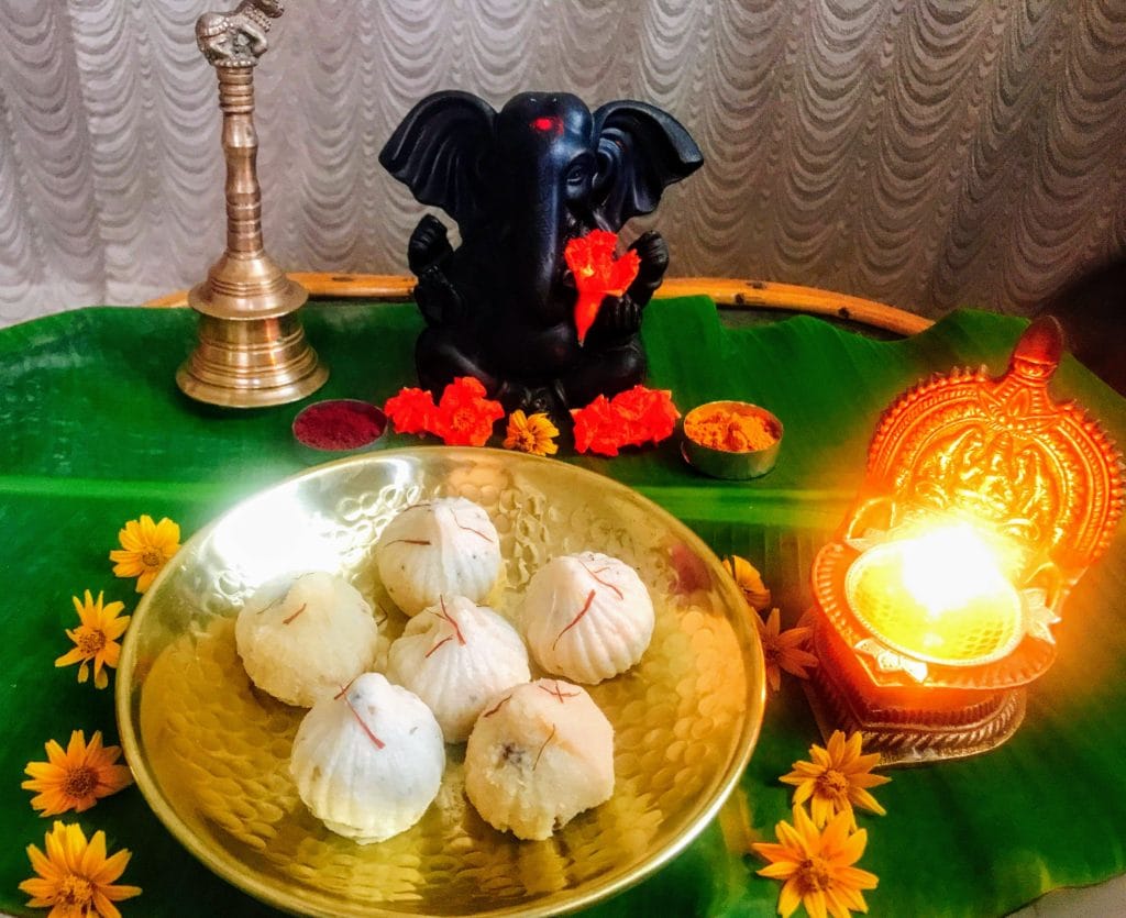 Ganapati and Modak