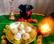 Ganapati and Modak