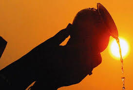 Water to the sun god