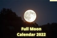 Full Moon Calendar 2022