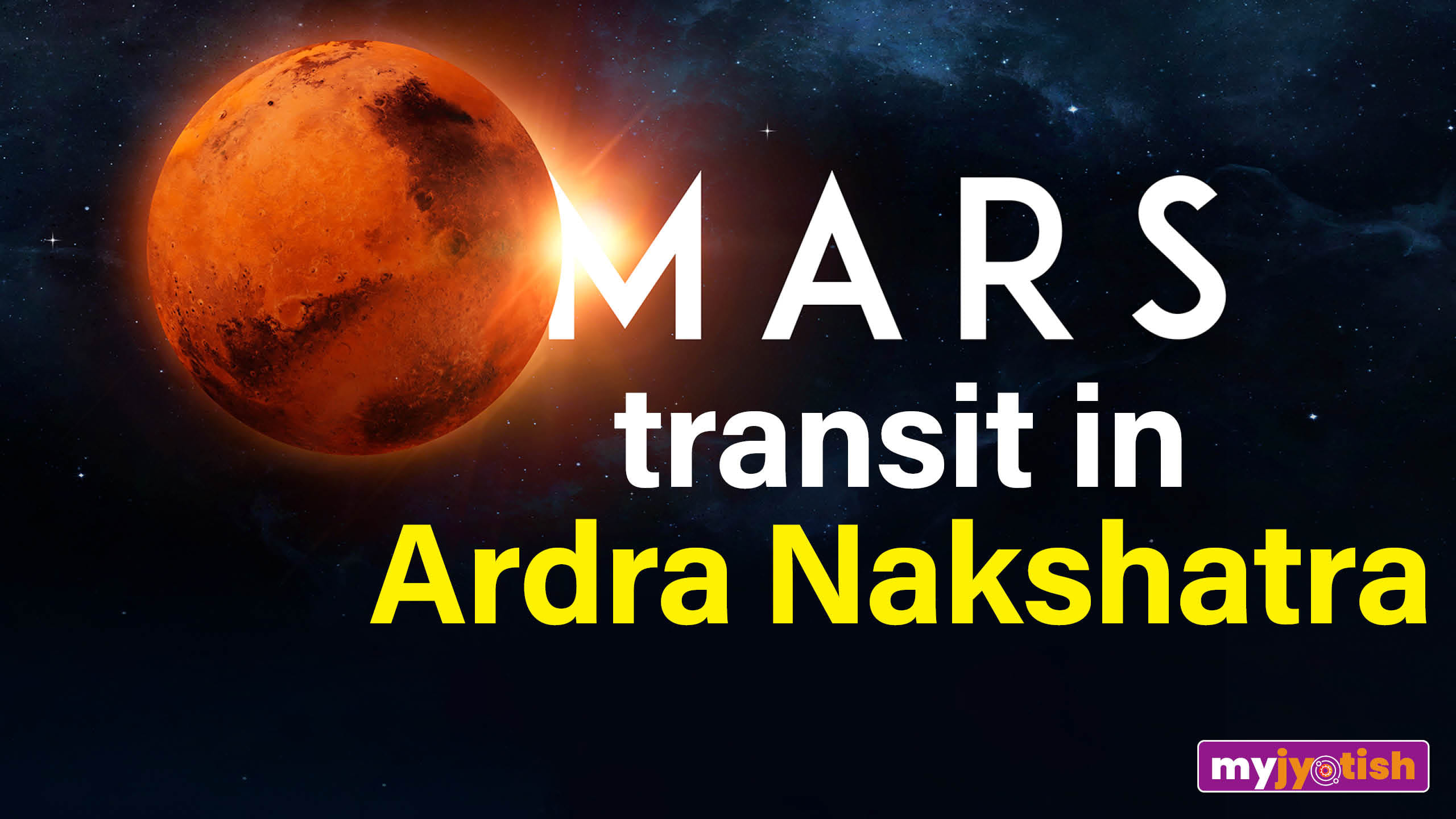mars transit in ardra
