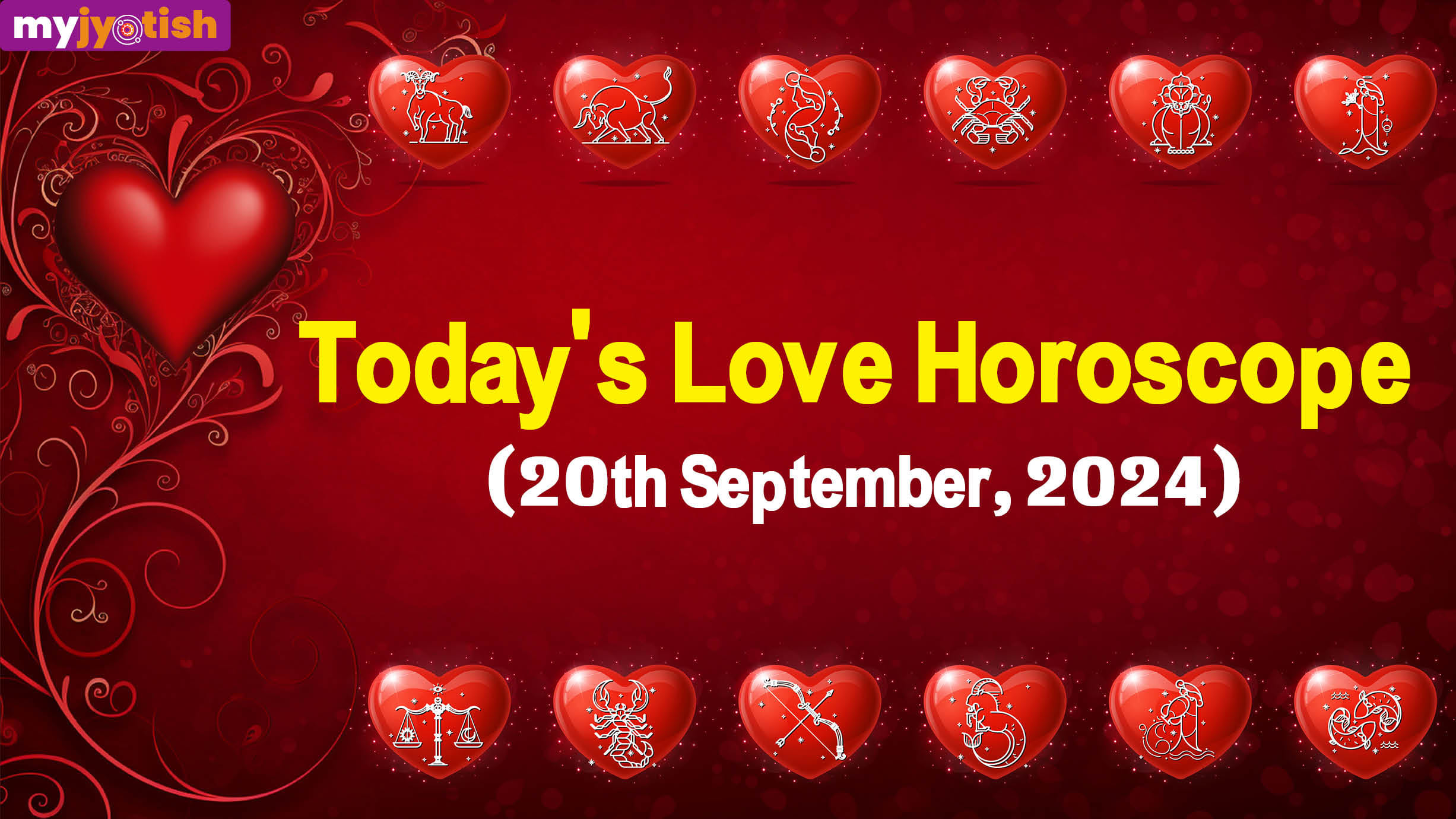 Today's Love Horoscope: 20 Sep, 2024
