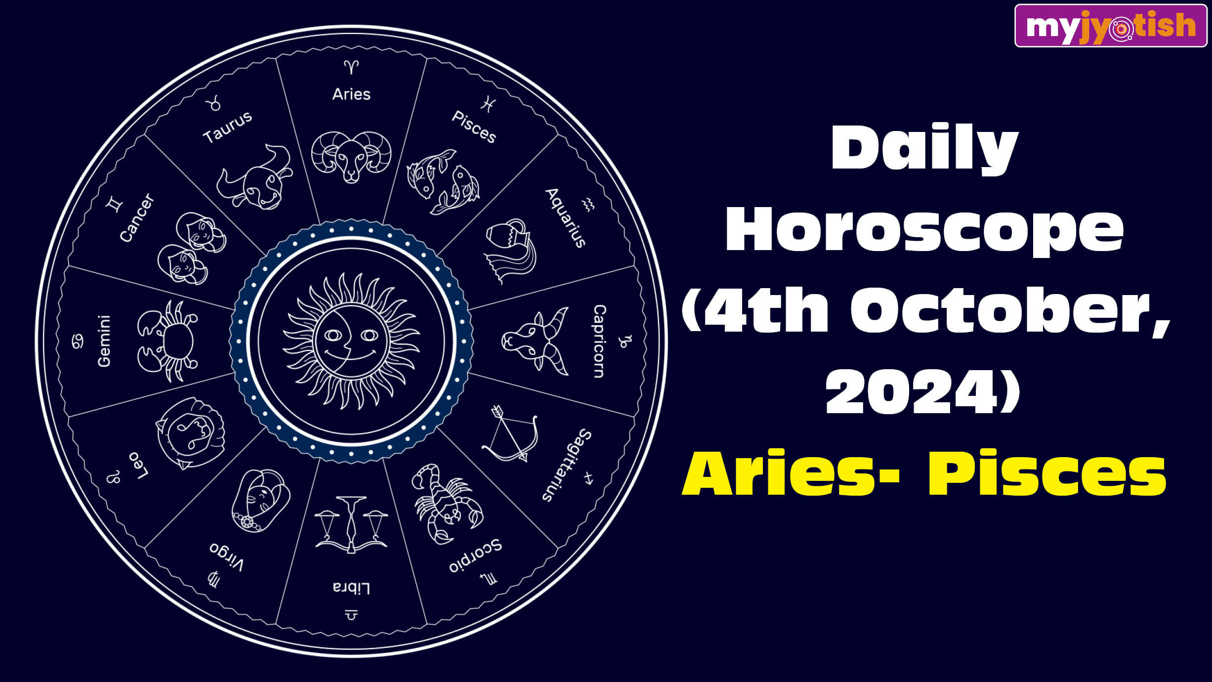 Today's Horoscope 4th October 2024