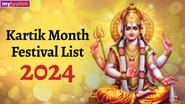 Kartik Month Festival List 2024