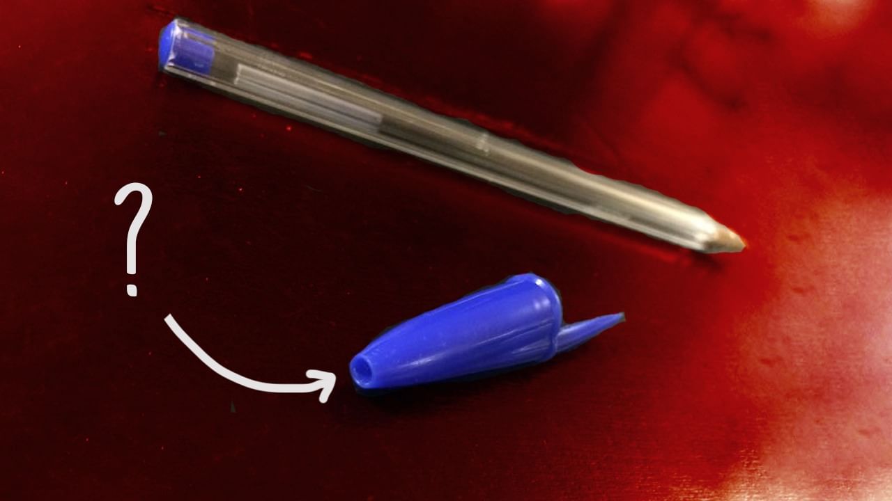 Reason For The Holes On The Top Of Pen Caps बॉल प्वाइंट पेन के कैप में होल क्यों होता है