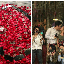 Man Proposes to Girlfriend Using 25 iPhone Xs in china