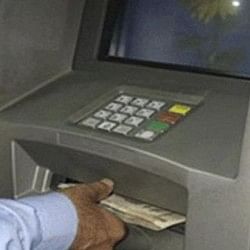 security guard find 10,000 rupees in atm