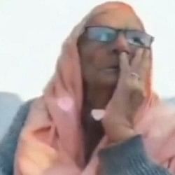 india pakistan match dadi video viral on twitter