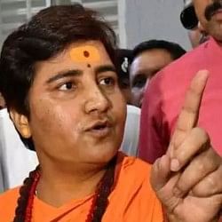 Sadhvi Pragya made controversial statement againt media