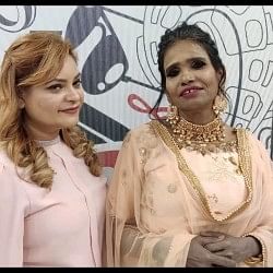 social media reaction on ranu mondal new make up look