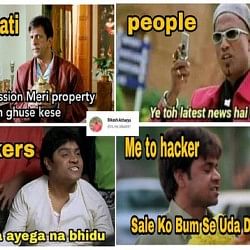 carryminati youtube channel got hacked social media users get angry making memes against hackers