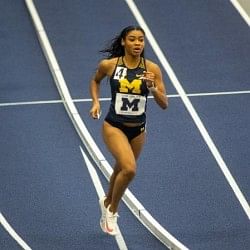 viral video of ziyah holman who gives stunning performance in race