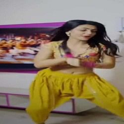 girl beautiful dances on chikni chameli songs video goes viral on social media