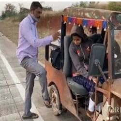 anand mahindra impressed with man who built jeep starts on kick and announced to gift free bolero