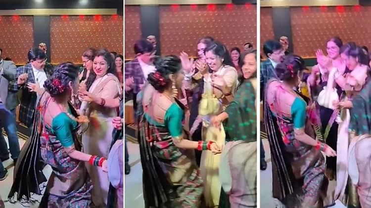 Dance Video the woman did an incendiary dance at the wedding netizens were surprised
