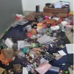 Tenant left a rented house with rotten corpses and made worse than hell
