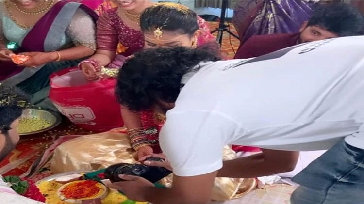 photographer became thief at wedding video goes viral on social media